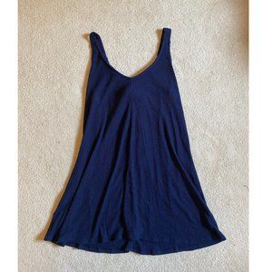 Francesca's Navy Swing Dress